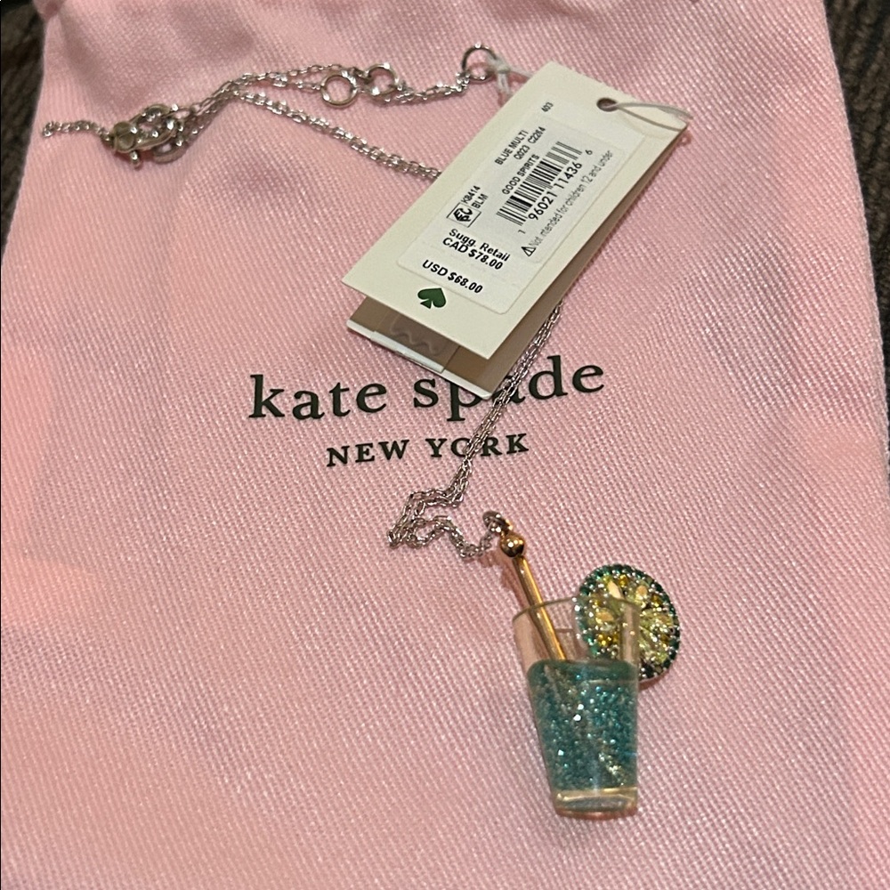 Kate Spade Good Spirits Pendant NWT